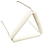 Clay Triangle 3"H Ceramic with Galvanized Iron Wire 2.5 Inch Sides Crucible Support Lab Pack of 12 By GSC International Inc.
