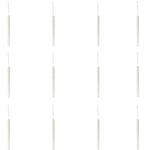 Bent Tip Teasing Needles – 5.5" H Metal/Plastic Dissection Tools for Precision Sample Handling, Case of 144 by GSC International Inc.