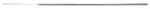 Straight Inoculating Needle – 8.625" H Aluminum/Nichrome Wire Microbiology Transfer Tool with 6" Metal Handle by GSC International Inc.