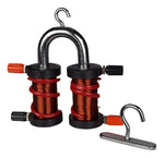 Dissectible Electromagnet 5"H U-Shaped Metal with Removable Coils Physics Tool By GSC International Inc.