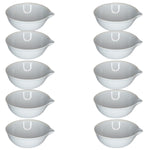 Laboratory Evaporating Dish 1.25" H Porcelain 75 ml Pack of 10 by GSC International Inc.