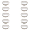 Laboratory Evaporating Dish Porcelain 1.8" H 150 ml Pack of 10 by GSC International Inc.