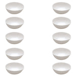 Laboratory Evaporating Dish Porcelain 1.8" H 150 ml Pack of 10 by GSC International Inc.