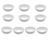 Porcelain Evaporating Dish for Lab Use 1.6" Height 200 ml Pack of 10 by GSC International Inc.
