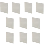 Object Screens for Optical Bench – 5.125" H Paper Screens (White) with Measurement Scale, Pack of 100 by GSC International Inc.