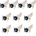 Coin and Feather Vacuum Demonstration – 39.25" H Plastic/Rubber Tube (Transparent), Case of 10 Physics Experiment Kits by GSC International Inc.