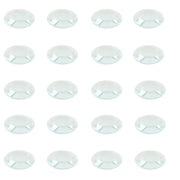 Double-Convex Optical Glass Lenses – Pack of 20
