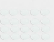 Double-Convex Optical Glass Lenses – Pack of 20
