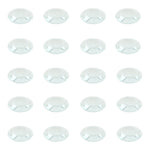 Double-Concave Glass Lens Pack of 20 2"H 50mm Diameter Optical Glass Clear 5cm Focal Length Physics Lab Optics Tool By GSC International Inc.