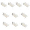 Optically Clear Acrylic Equilateral Prism 25mm Long for Light Refraction – Pack of 10