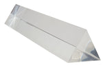 Acrylic Equilateral Prism – 6" H Optical Prism, 150mm Length, 25mm Triangular Face by GSC International Inc.