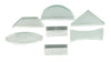 Optics Experiment Set with Glass Lenses and Prisms