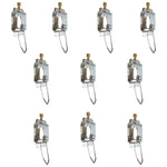 Knife Edge Clamp – 2.5" H Metal Clamps for Meter Stick Balance Experiments (Pack of 10) by GSC International Inc.