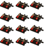 Knife Switch, Double Pole, Single Throw – 3" H Insulated Plastic & Metal Circuit Switch (Pack of 12) by GSC International Inc.
