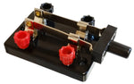 Knife Switch, Double Pole, Single Throw – 3" H Plastic & Metal Circuit Switch with Screw-Type Binding Posts by GSC International Inc.