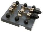 Knife Switch, Double Pole, Double Throw – 4.5" H Plastic & Metal Circuit Switch with Screw-Type Binding Posts by GSC International Inc.