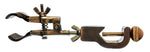 Burette Clamp with Plasticized Jaws – 7" H Metal Clamp with Adjustable Angle for Lab Support Stands by GSC International Inc.