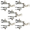 Adjustable Double Burette Clamp Cast-Metal Construction with Plastisol Tips Pack of 5