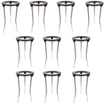 Burner Tripod 9" H Cast-Iron Ring with Nickel-Plated Steel Support Legs Pack of 10 By GSC International Inc.