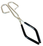 Beaker Tongs 9.5" Length x 1/4" Steel with Plastisol Coated Jaws for Beakers 50ml to 2000ml By GSC International Inc.