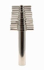 Cork Borer Set 12 Piece 4.8–21mm Diameter with Cleaning Rod, Nickel-Plated Brass Laboratory Tool By GSC International Inc.
