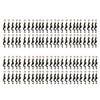 Case of 100 Metal Right-Angle Clamps for Laboratory Ring Stands