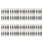 Boss Head Clamp 4.25"H Metal Right-Angle Laboratory Clamp Case of 100 for Ring Stands By GSC International Inc.
