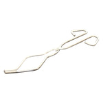 Crucible Tongs 10"H Stainless Steel Laboratory Tongs for Handling Crucibles By GSC International Inc.