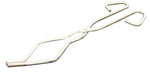 Crucible Tongs 10"H Nickel-Plated Steel Laboratory Tongs for Handling Crucibles By GSC International Inc.