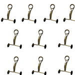 Mohrs Pinch Clamp – Metal Flow Controller – 2" H Laboratory Tool Pack of 10 by GSC International Inc.