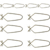 Microscope Slide Clamp – Spring Steel Design – 4.5" Height Lab Tool Pack of 10 by GSC International Inc.