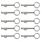 Support Ring Clamp Heavy Duty Lab Ring 7" H 2" Diameter Pack of 10 by GSC International Inc.