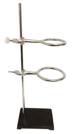Support Stand Science Lab Equipment 18" H with Ring Clamps by GSC International