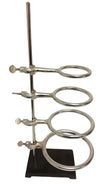 Support Stand – Laboratory Stand System – 24.5" Height with Four Rings by GSC International Inc.