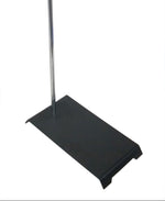 Laboratory Equipment Stand 24" H Steel Base with 1/2" Nickel Rod by GSC International Inc.