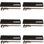 Vernier Caliper 9"H Steel Pack of 6 Dual Scale Metric & English Measurement Tool By GSC International Inc.