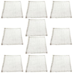 Wire Gauze Square Galvanized Steel – 6" x 6" H – Heat Distribution for Lab Use – by GSC International Inc.