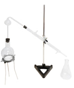 Distillation Apparatus Student Set – Borosilicate Glass – 300mm Condenser Laboratory Distillation Kit – by GSC International Inc.