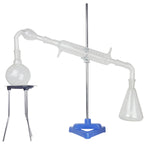 Distillation Apparatus Set – Borosilicate Glass – 8" H Graham Condenser – by GSC International Inc.