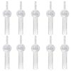 Drying Tube – Borosilicate Glass – 5" Height – Straight Design with Bulb Reservoir Pack of 10 by GSC International Inc.