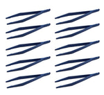 Forceps Plastic Material – 6" H Blunt Tip Forceps for Lab Tasks Pack of 10 by GSC International Inc.