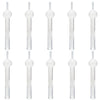 Drying Tube – Straight Glass Design – 200mm H Lab Moisture Control Pack of 10 – by GSC International Inc.