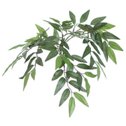 Vickerman TEX1460-RB 6' Artificial Green Smilax Executive Tree Brown Round Plastic Container.