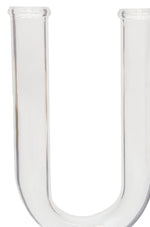 Drying Tube – U Shaped Glass Tube – 100mm Height