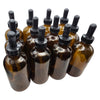 Laboratory Amber Dropper Bottle – 4 Inch Height – 8 Ounce With Dropper Pack of 12 by GSC International Inc.