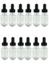 Glass Dropper Bottle – Flint Glass French Square