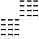 Specimen Storage Jar Flint Glass – 2 oz Capacity – Wide Mouth Laboratory Container Pack of 24 by GSC International Inc.