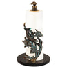 Coastal Brass Paper Towel Holder with Sea Life Detail – SPI Home