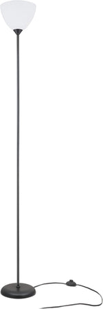 Fine Art Lighting Torchiere Floor Lamp – 70" Tall Matte Black Finish, Sleek Modern Uplight Design