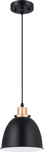 Fine Art Lighting Pendant Light – Matte Black Modern Ceiling Fixture, 82"H × 8"W × 8"D